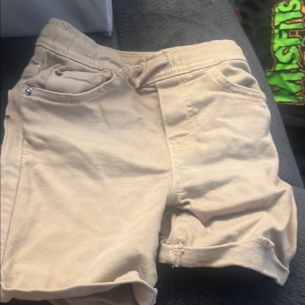 Boys Tan Casual Shorts